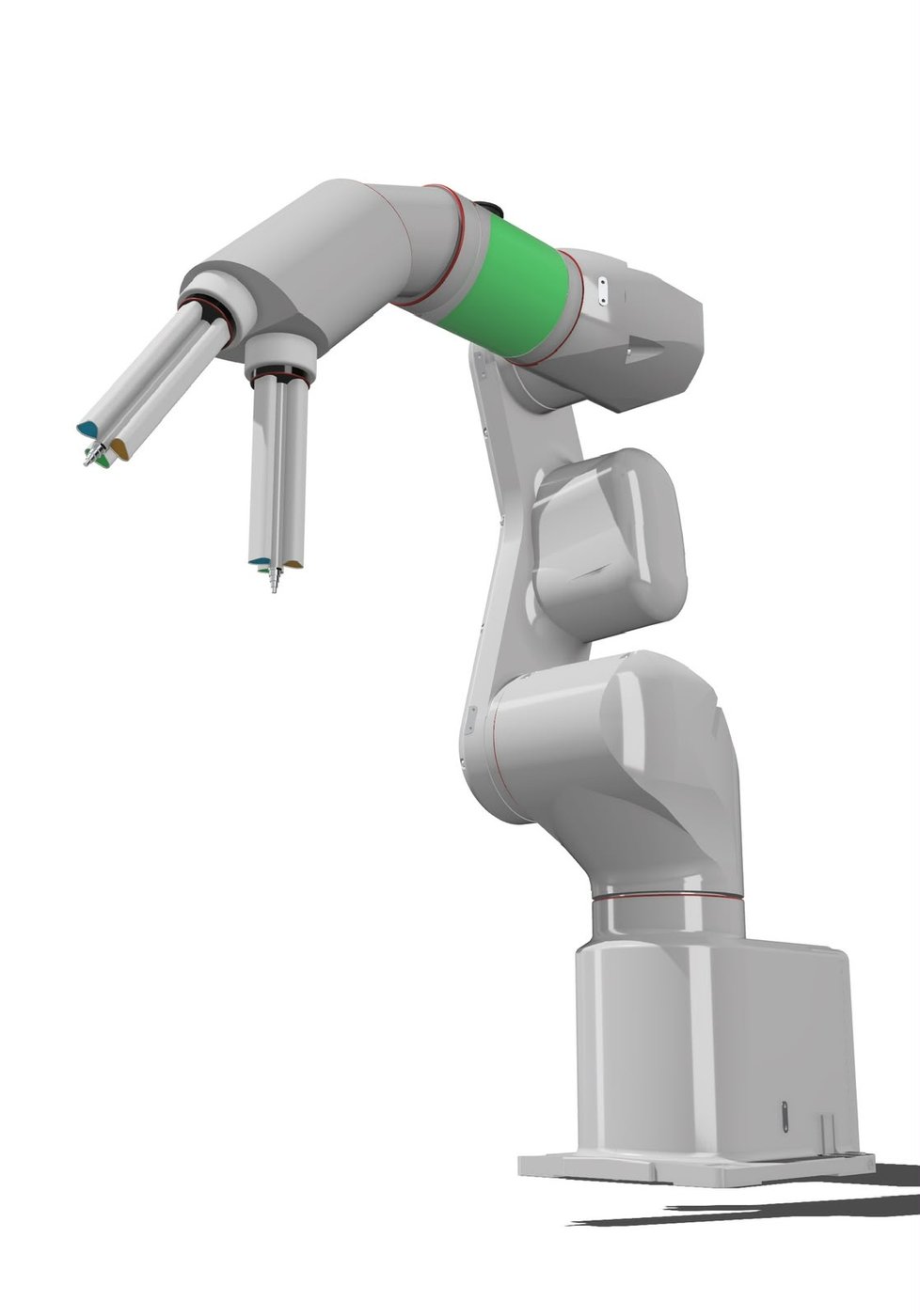 Three-axis painting robot — CAD design